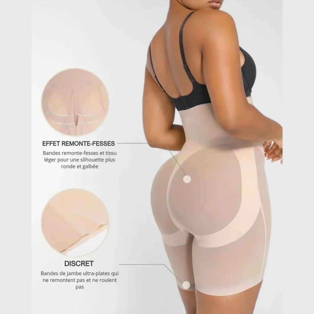Shorty gainant ventre plat et galbe fesses - Image 9