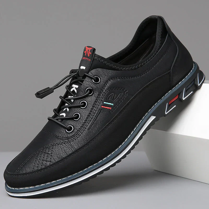 Sneaker confort en cuir pour homme - Image 5