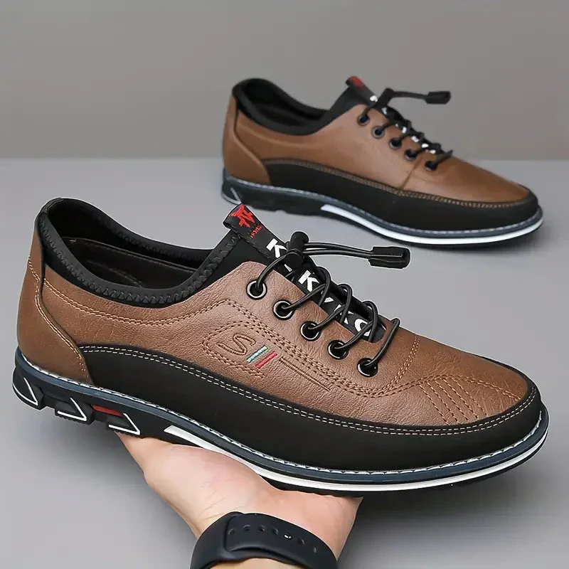 Sneaker confort en cuir pour homme - Image 9