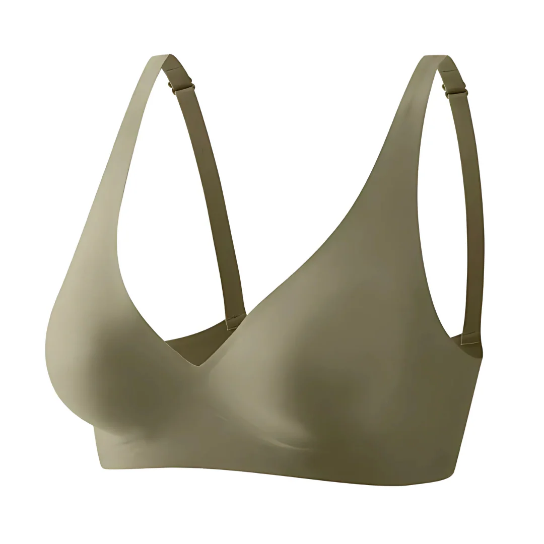 Soutien-gorge confortable sans armatures et sans couture pour femme