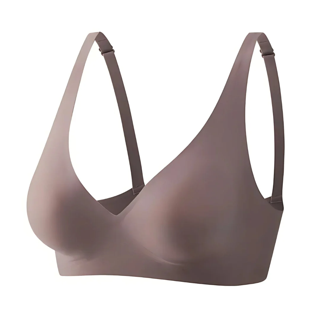 Soutien-gorge confortable sans armatures et sans couture pour femme - Image 2