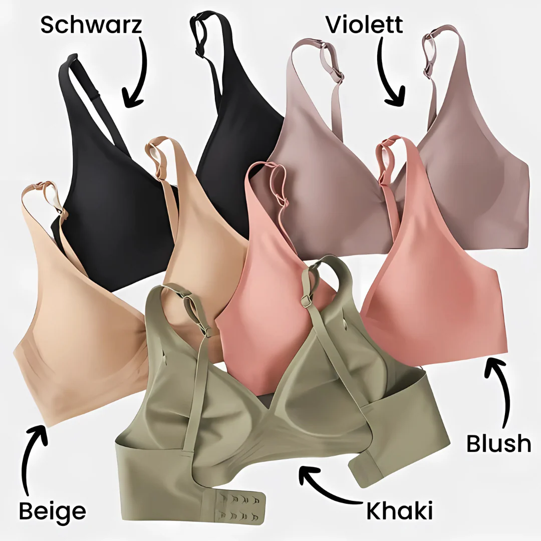 Soutien-gorge confortable sans armatures et sans couture pour femme - Image 9