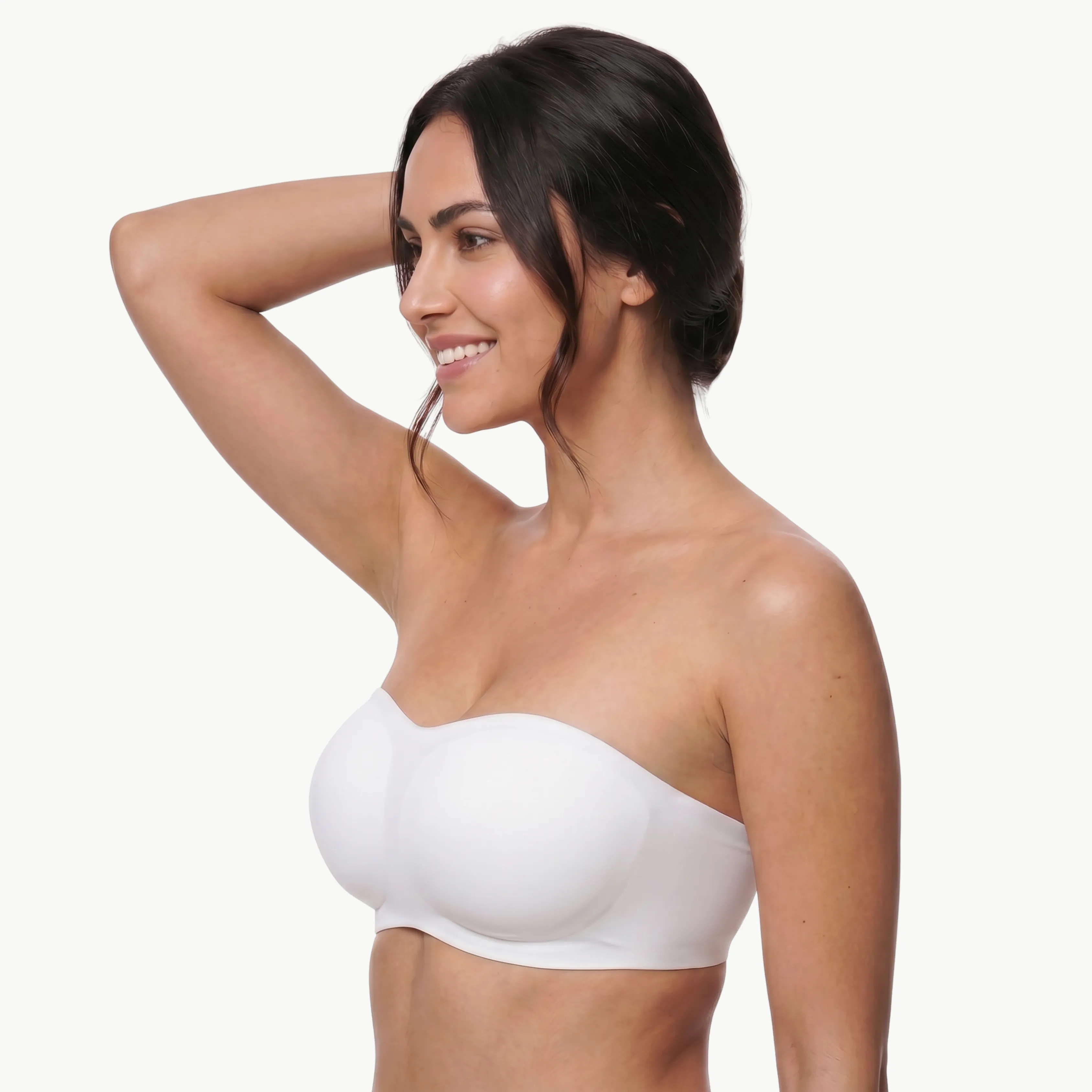Soutien-gorge invisible sans bretelles push-up discret - Image 11