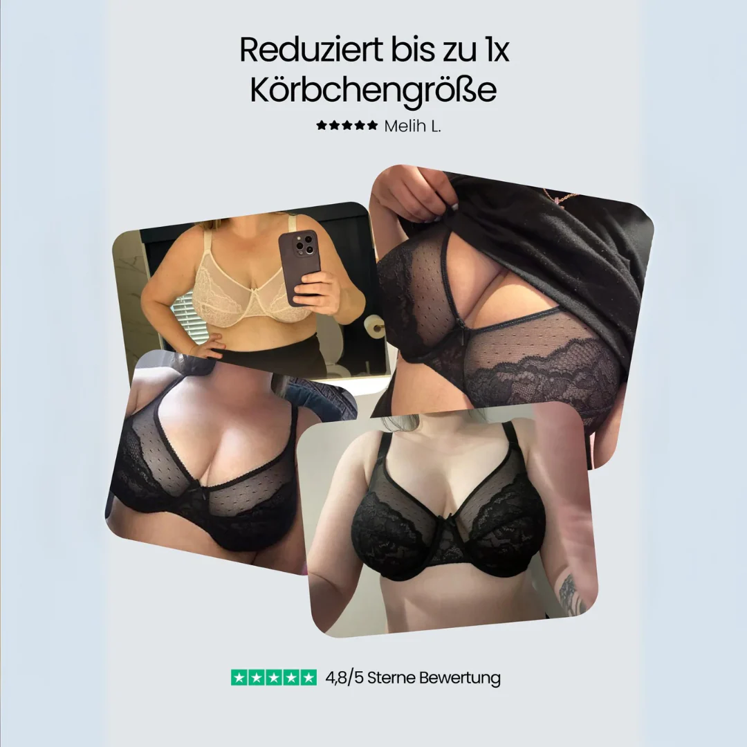 Soutien-gorge minimiseur avec dentelle - Image 5