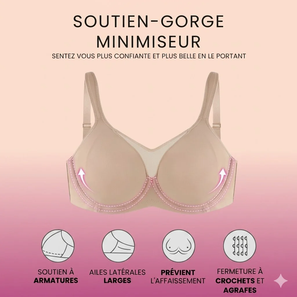 Soutien-Gorge Minimiseur Invisible - Image 2