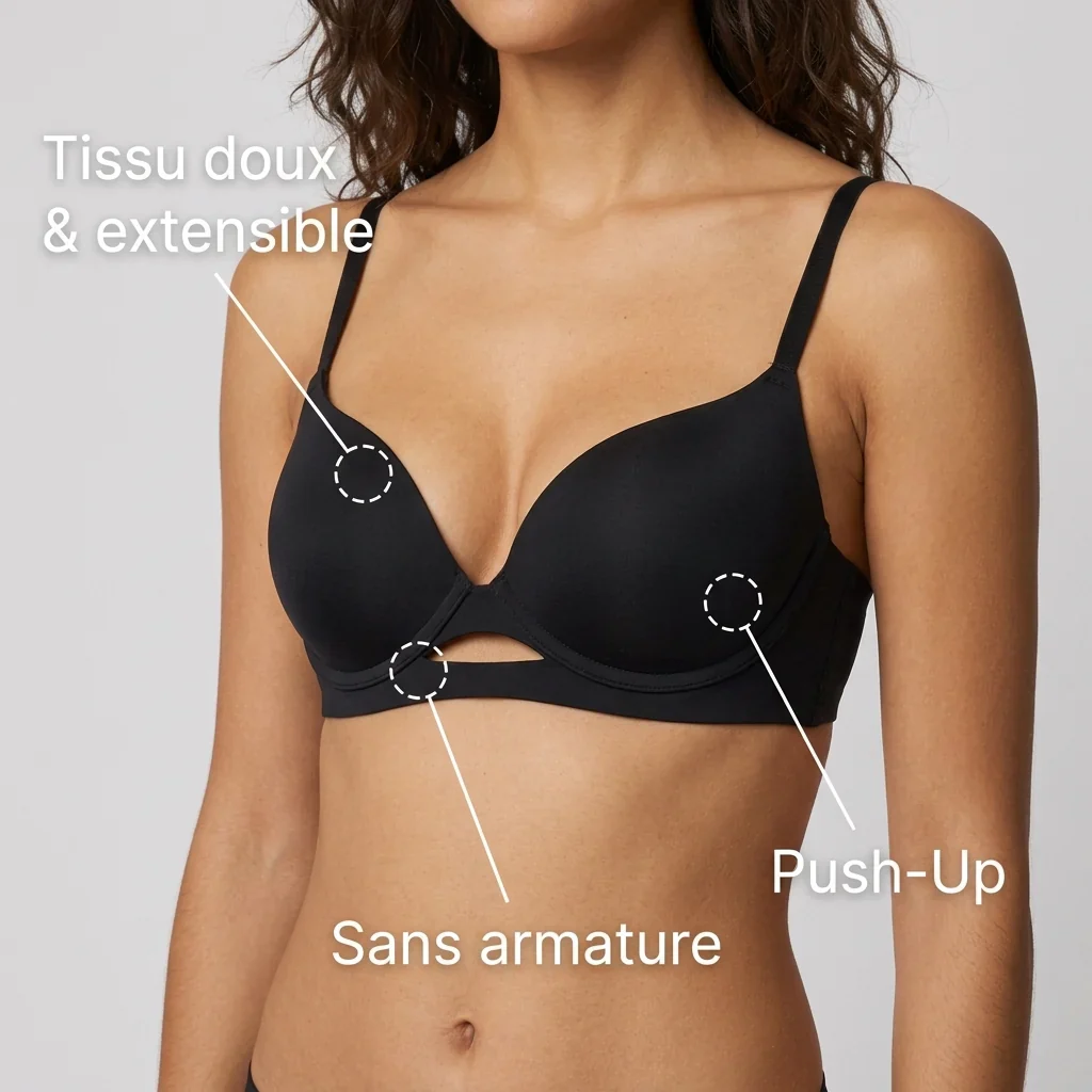Soutien-gorge léger pour petites poitrines AA à C - Image 5