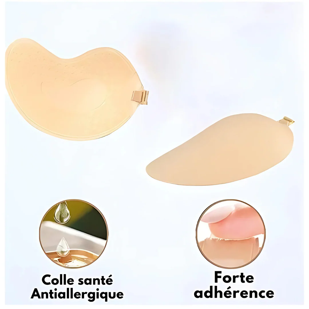 Soutien-gorge invisible push-up réutilisable - Image 2