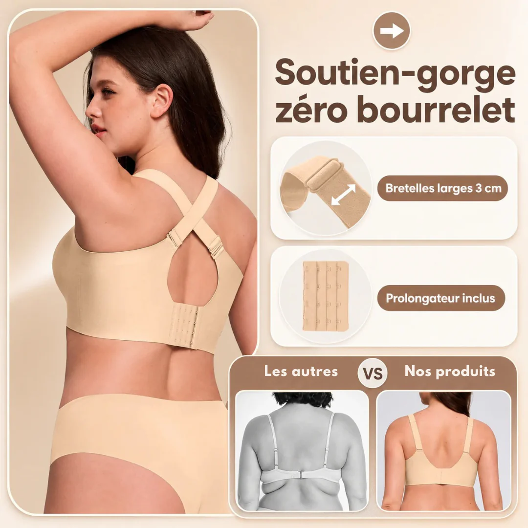 Soutien-gorge invisible sans armatures confort seconde peau - Image 3