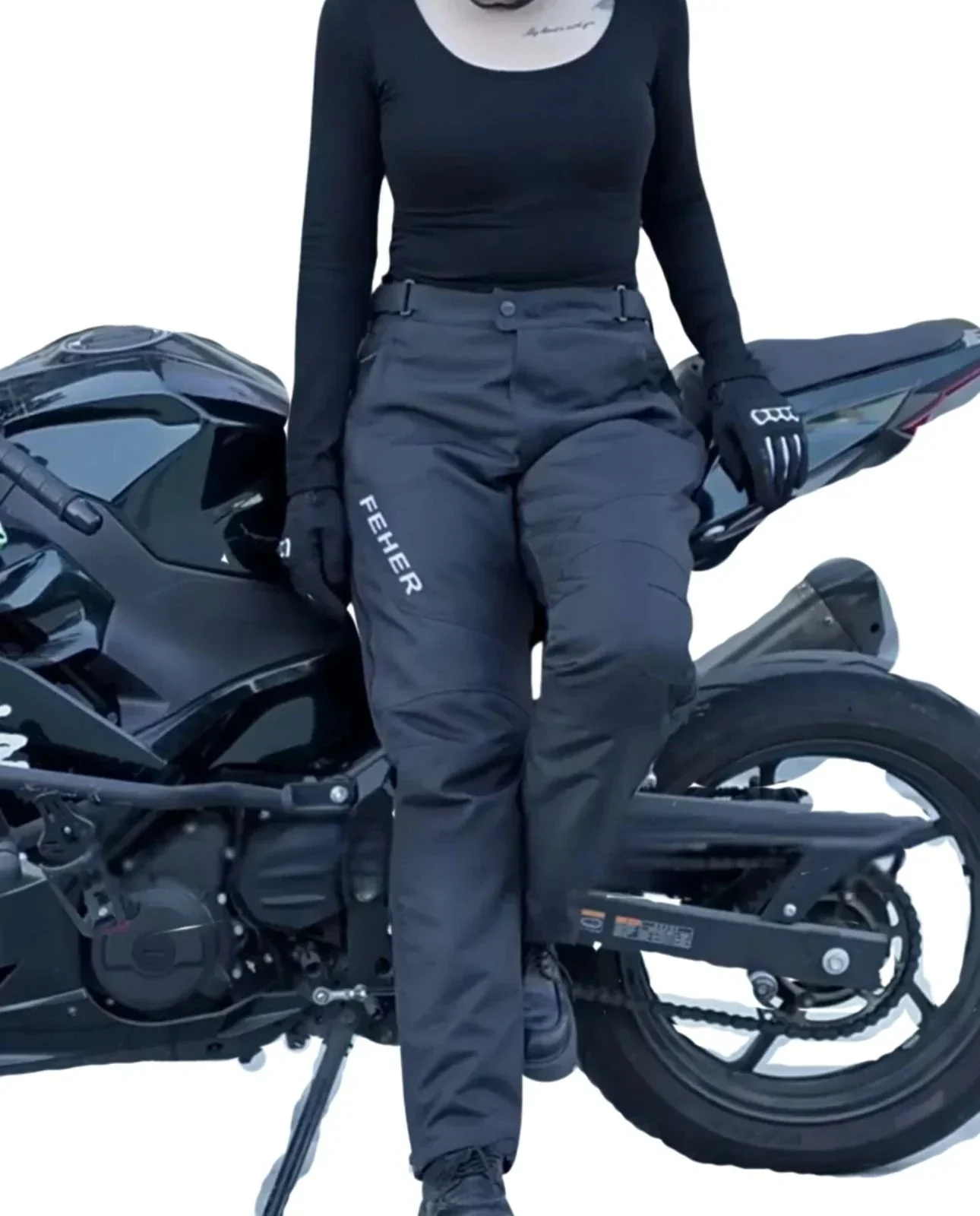 Surpantalon Moto Femme Imperméable - Image 5