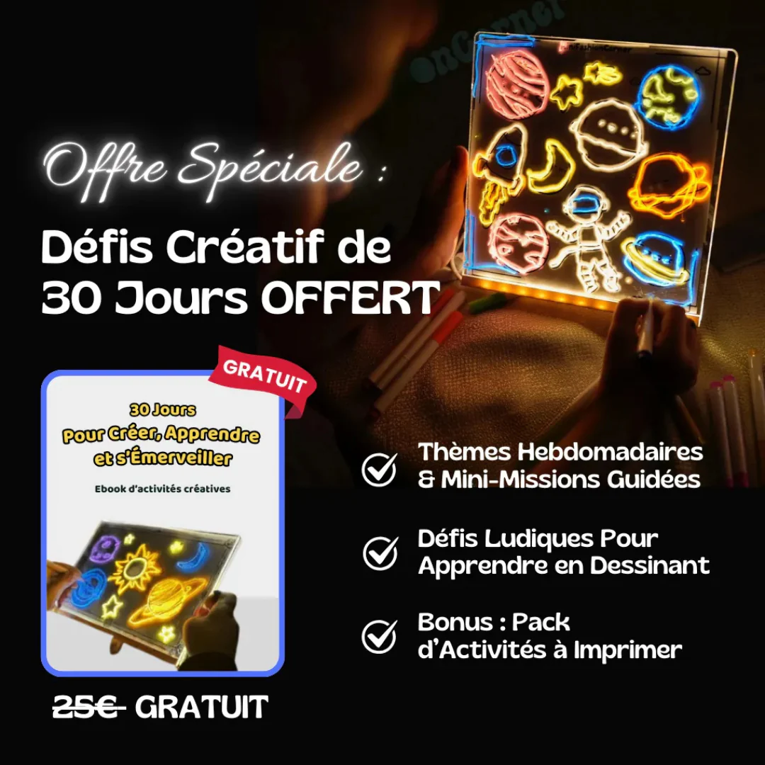 Tablette lumineuse de dessin pour enfants - Image 7