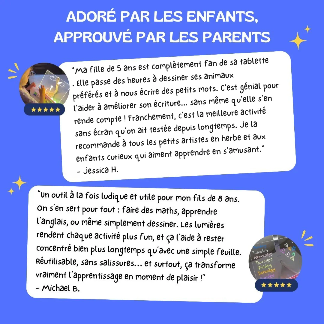 Tablette lumineuse de dessin pour enfants - Image 8