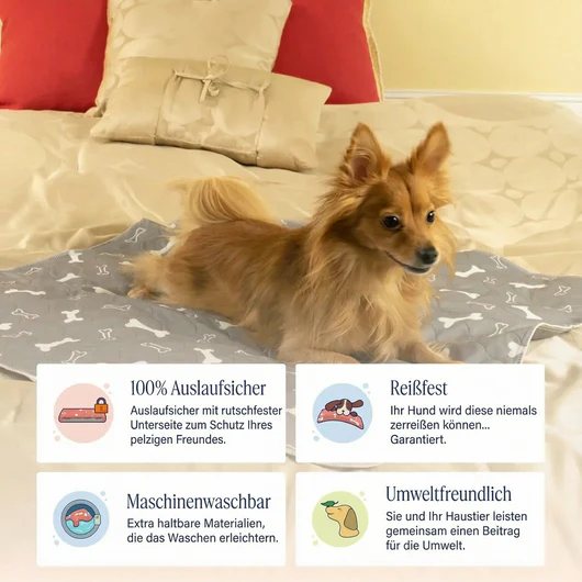 Tapis absorbant réutilisable pour chien - Image 8