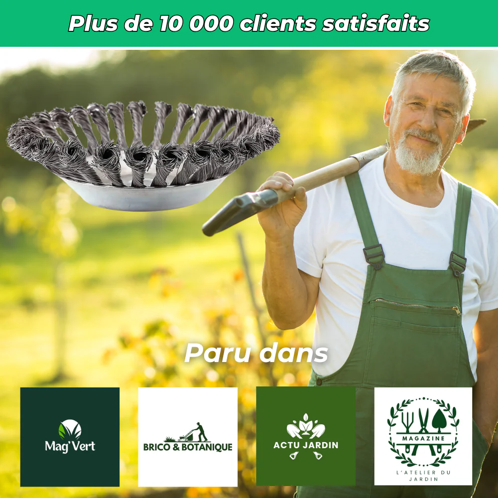 Tête de débroussailleuse universelle en acier torsadé - Image 4