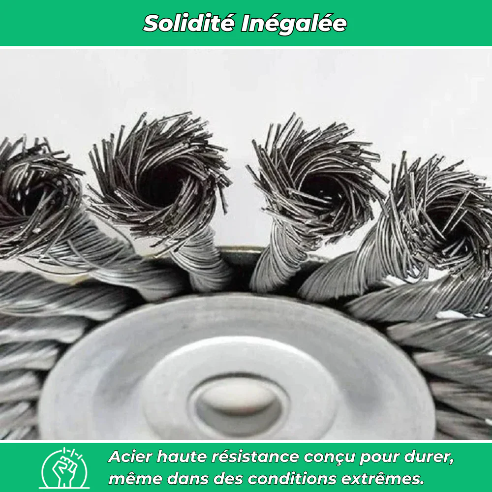 Tête de débroussailleuse universelle en acier torsadé - Image 5
