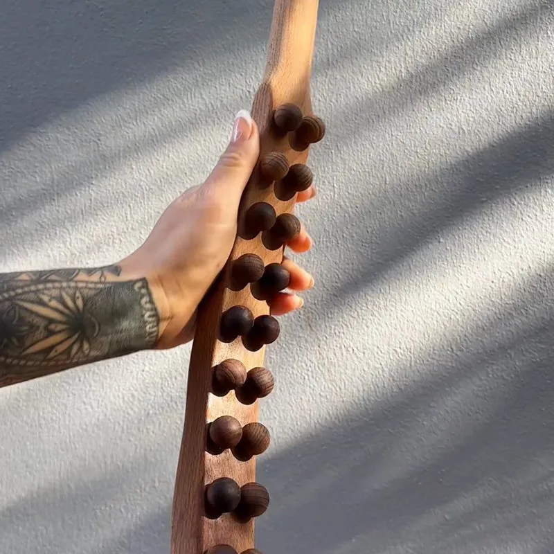 Bâton en bois pour la thérapie Gua-Sha - Image 2