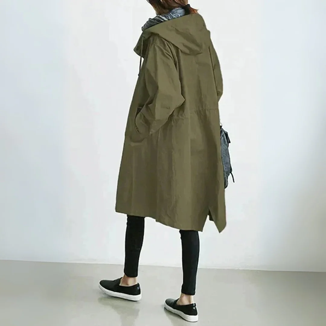 Trench-coat long élégant femme - Image 4
