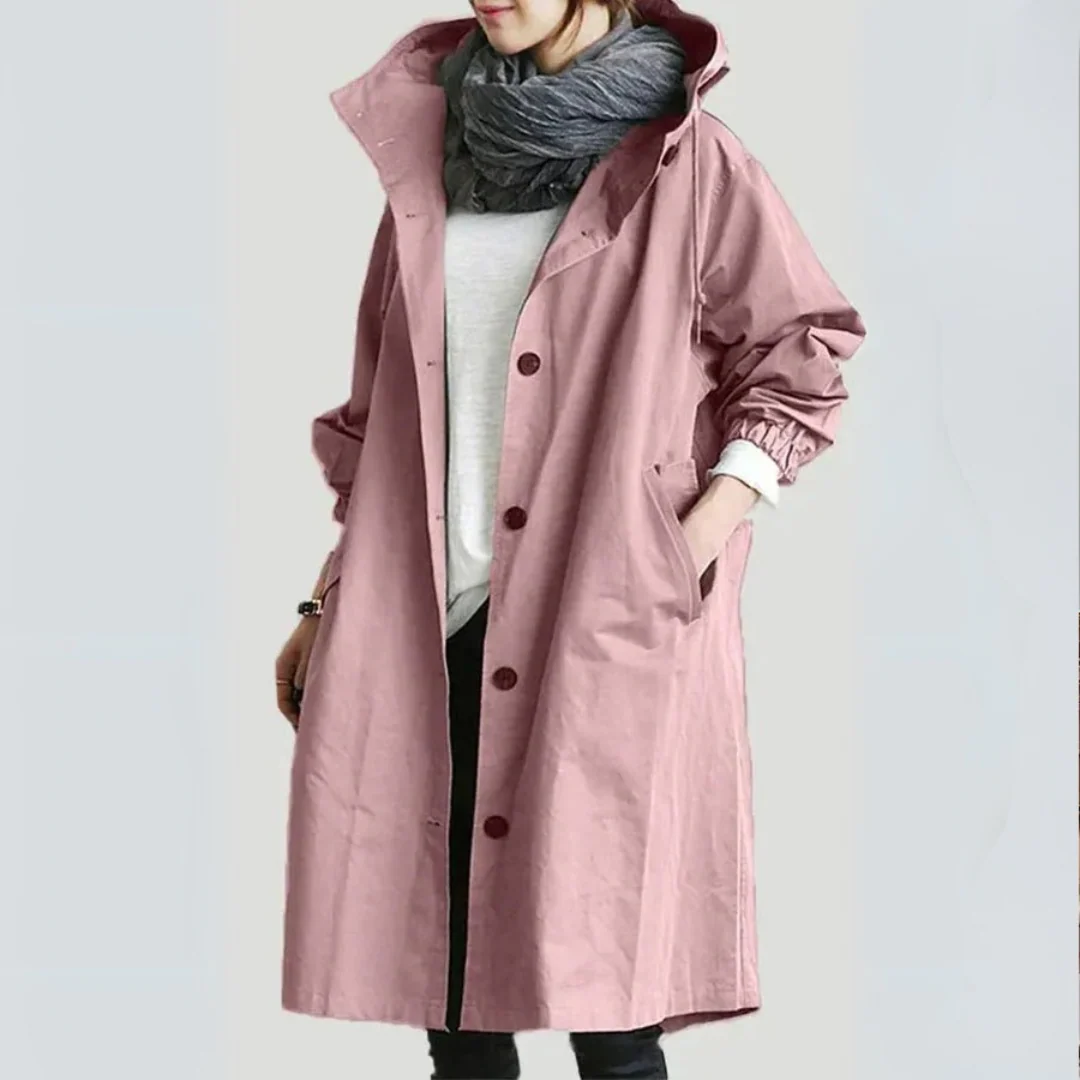 Trench-coat long élégant femme - Image 5