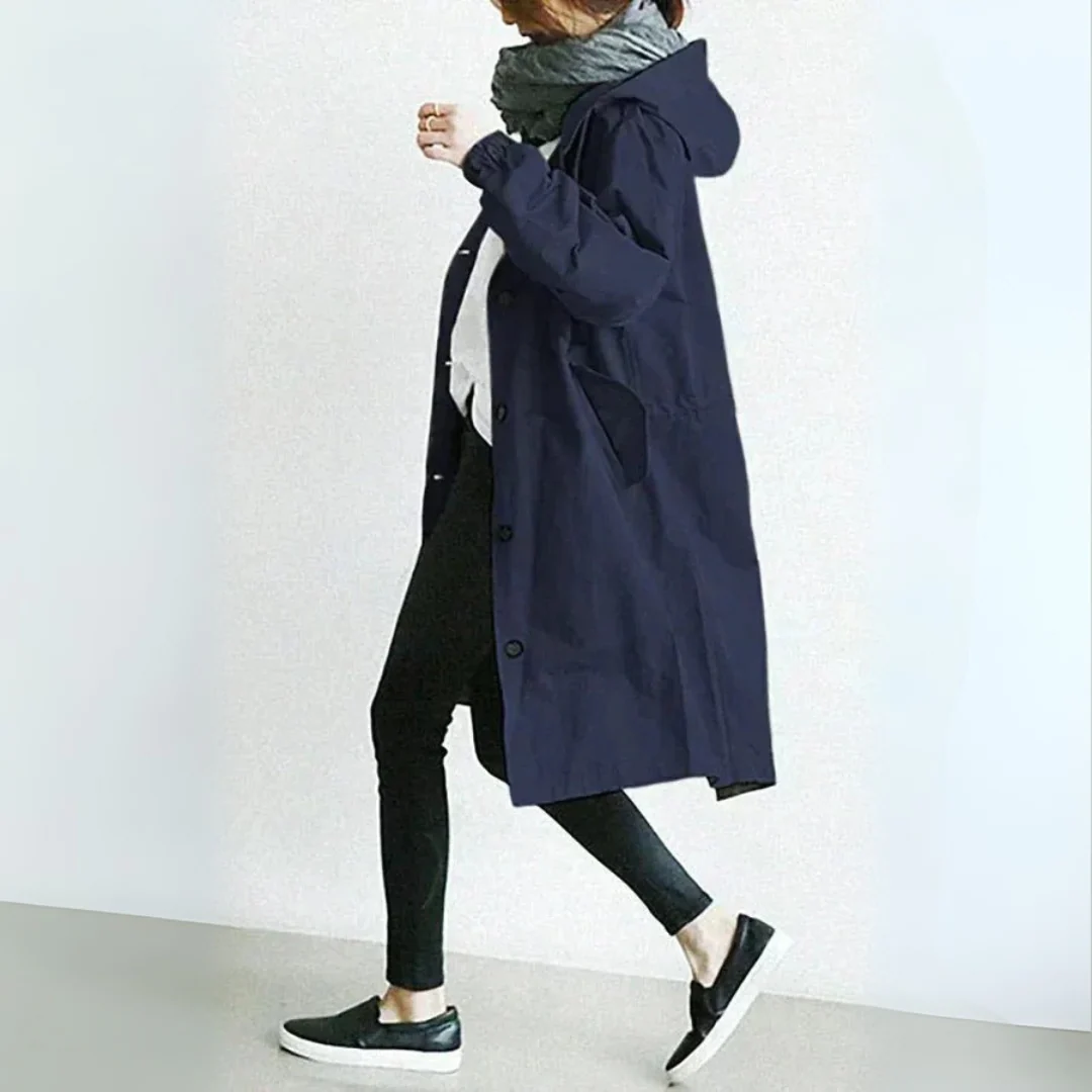 Trench-coat long élégant femme - Image 6