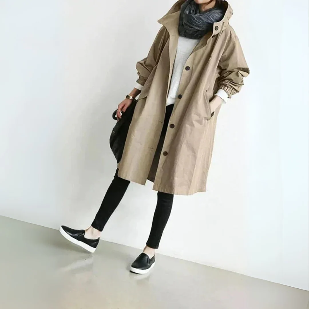 Trench-coat long élégant femme - Image 7