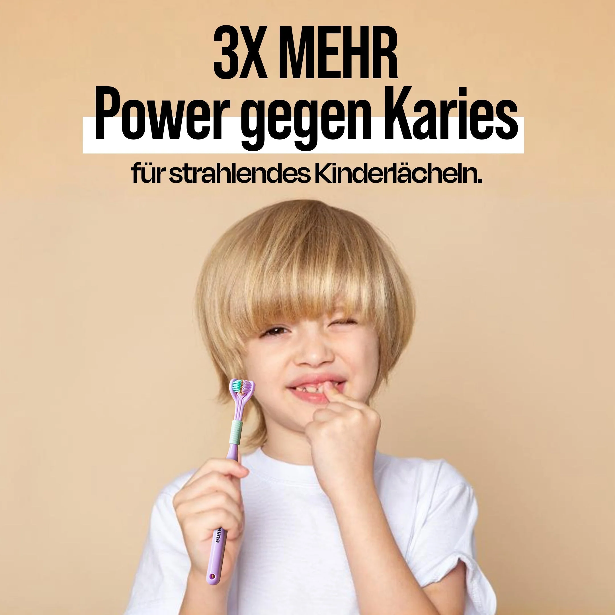 (4 pièces) TripleBrush pour enfants 1-14 ans - Image 4
