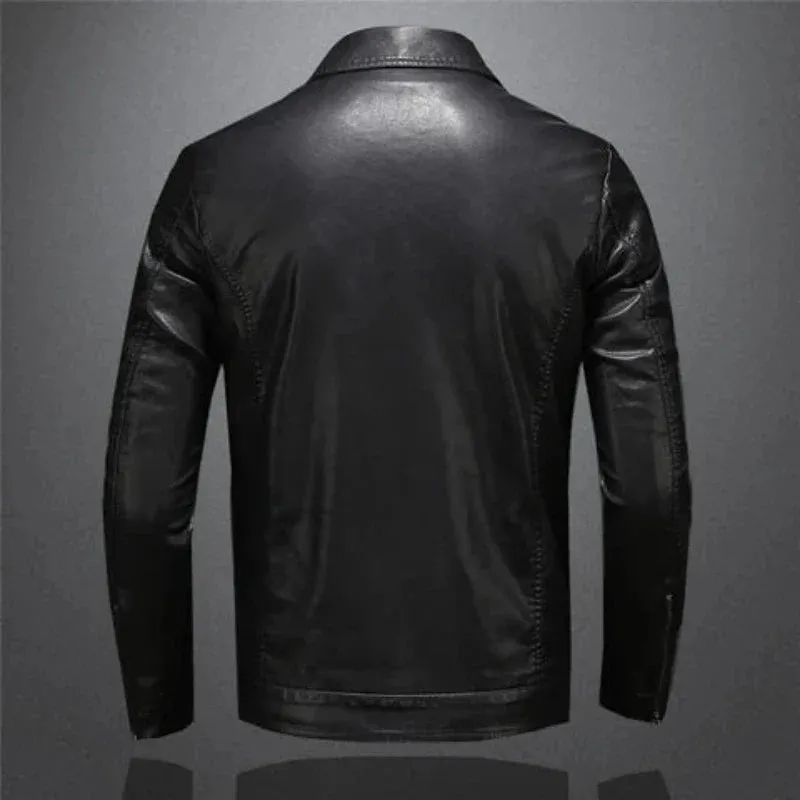 Blouson aviateur en cuir véritable - Image 12