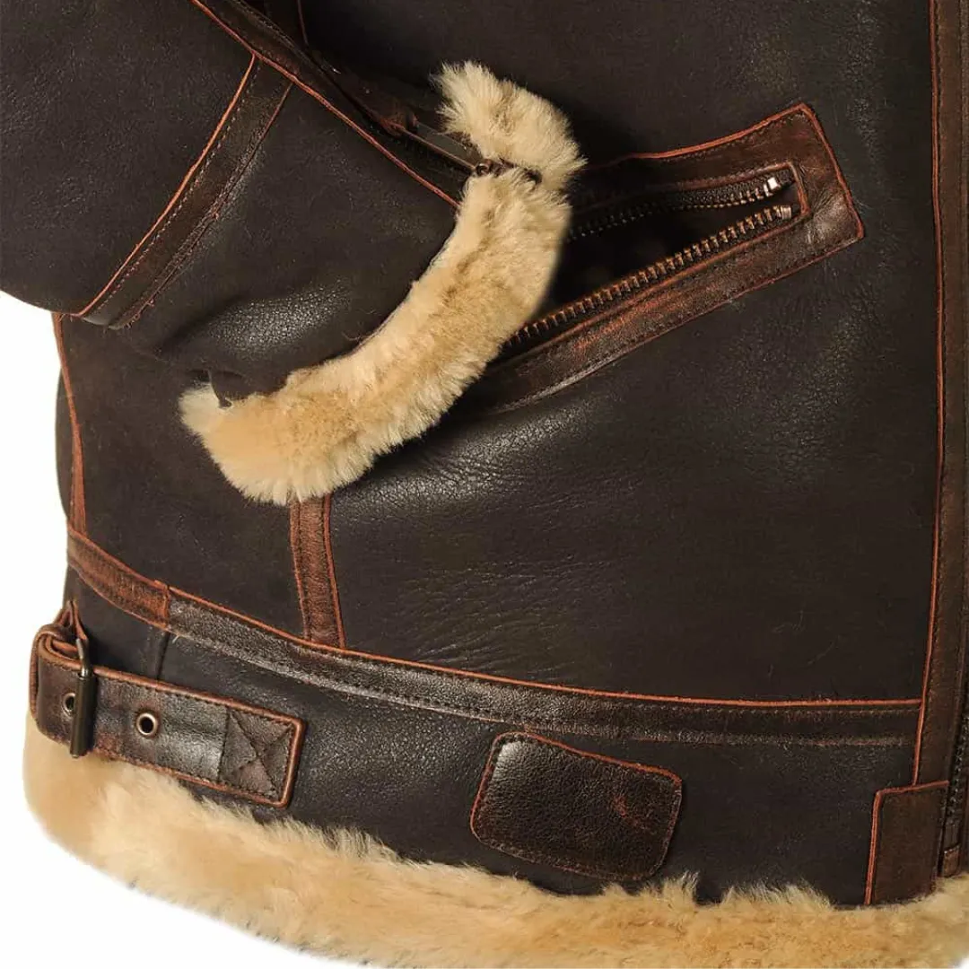 Veste Aviateur Doublée Homme - Image 3