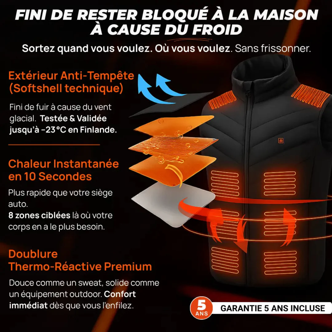Veste Chauffante Pro - Image 3