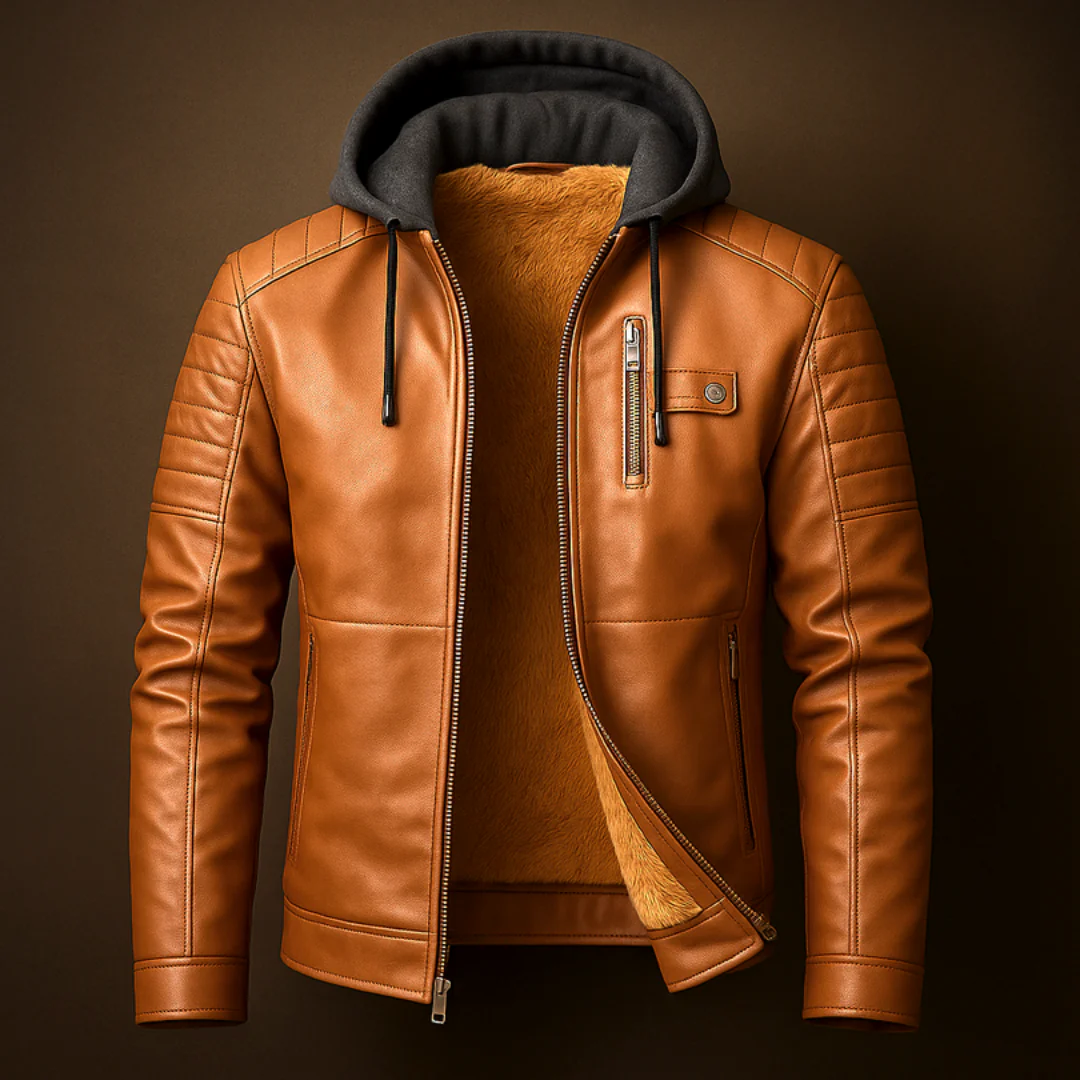 Veste doublée chaude avec capuche amovible - Image 2