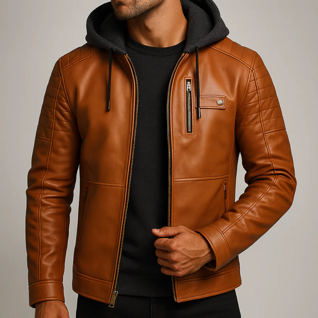 Veste doublée chaude avec capuche amovible - Image 6