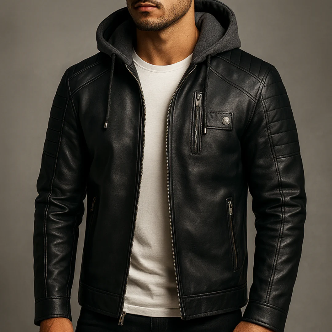 Veste doublée chaude avec capuche amovible - Image 7