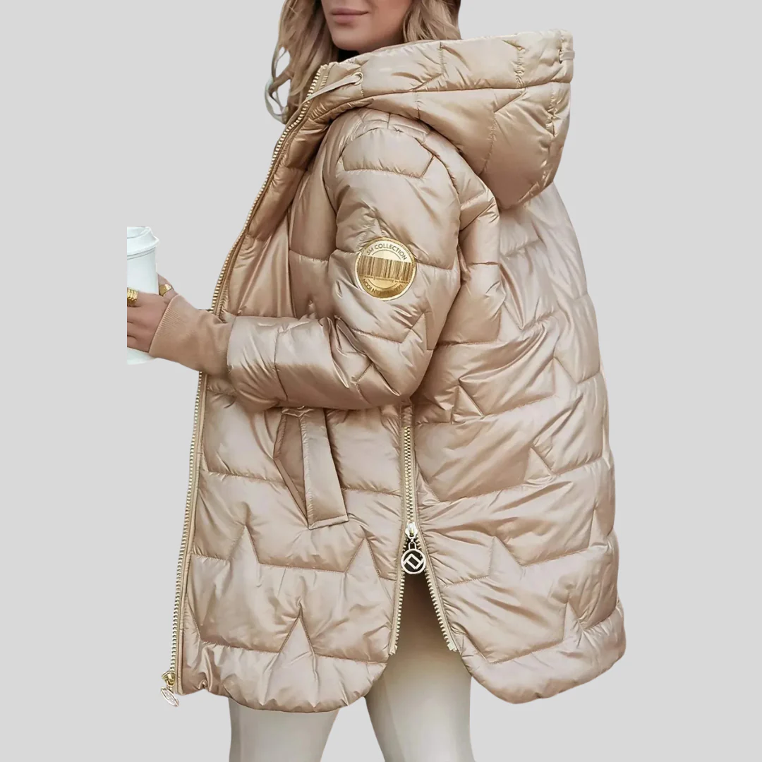 Manteau long matelassé pour femmes - Image 3