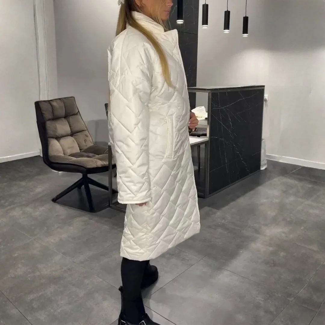 Veste matelassée réversible avec doublure léopard - Image 4