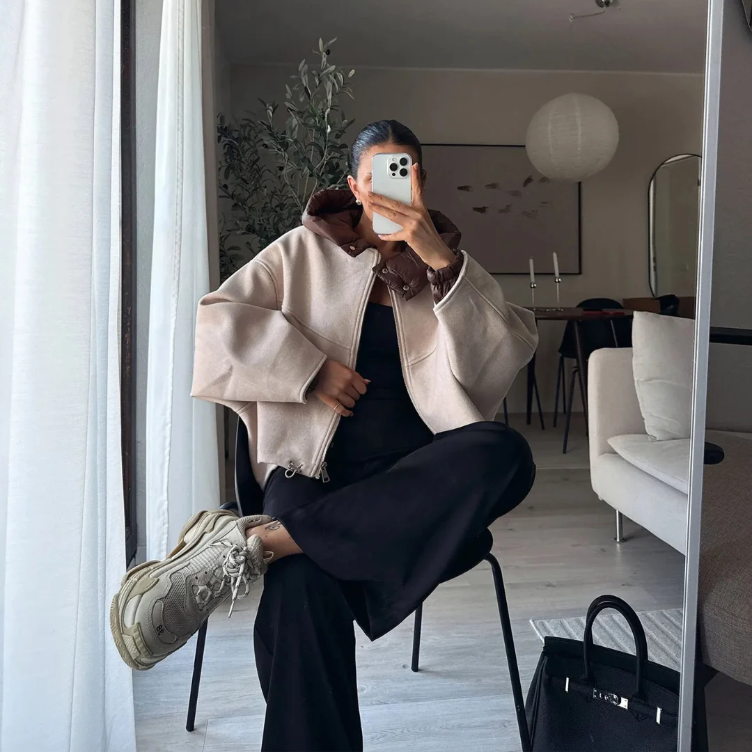 Veste oversize chaude - Image 3