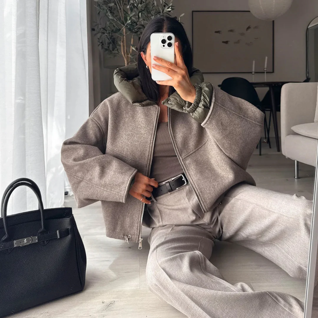 Veste oversize chaude - Image 4