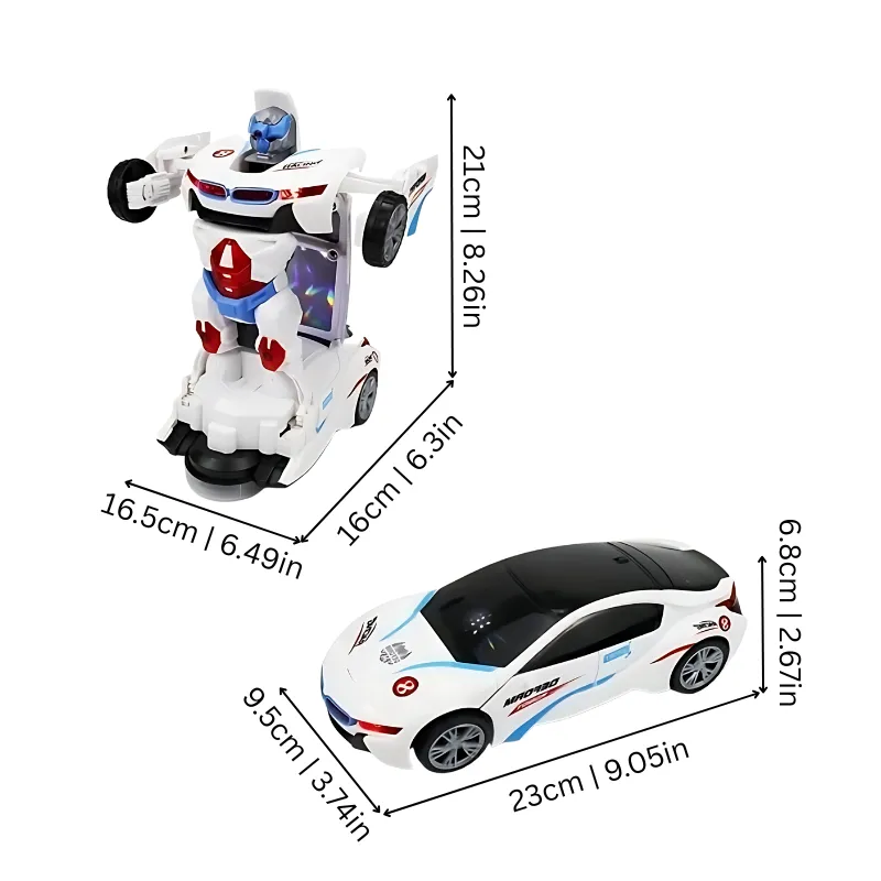 Voiture Robot Transformable 2-en-1 - Image 2