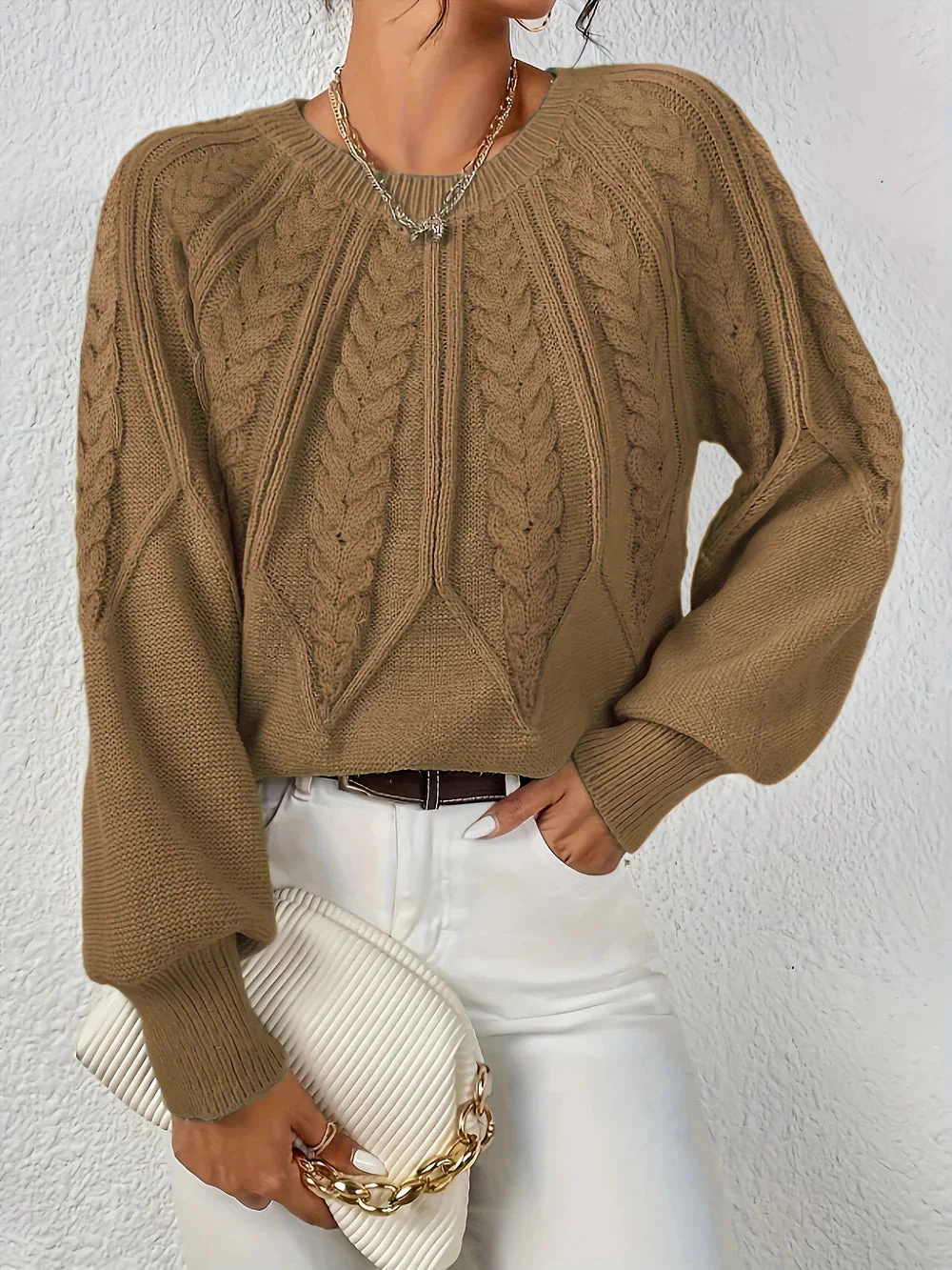 Zénaïde - Pull élégant et chaleureux - Image 9